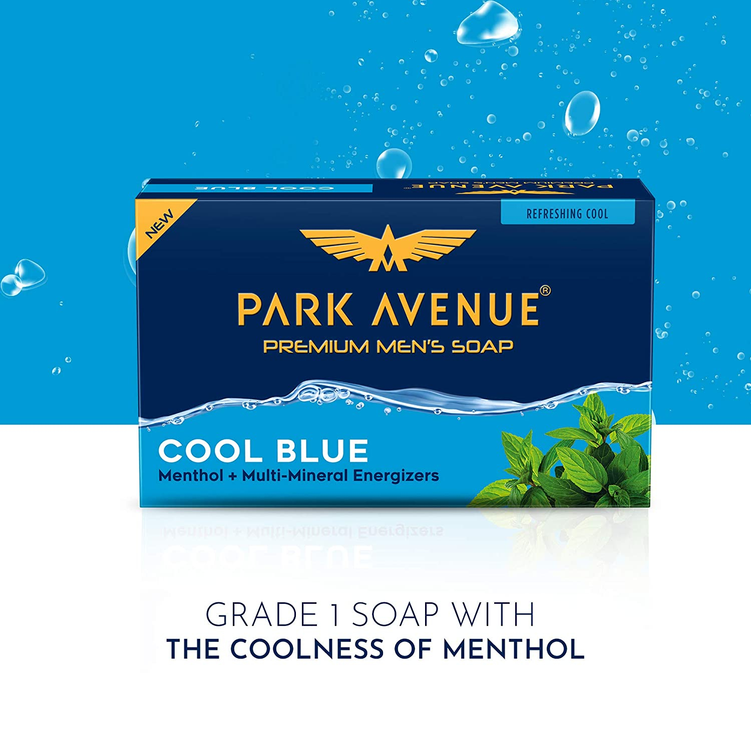 Park Avenue Soap Cool Blue, Fragrant Soap, 125 g