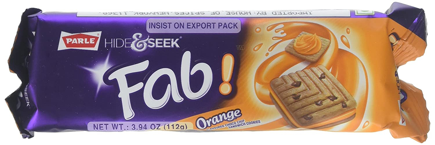 Parle Hide & Seek Fab Orange 112gm