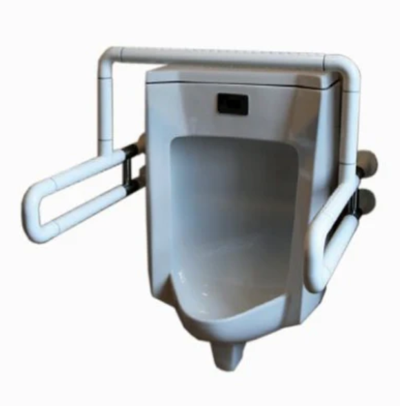 Parryware Aegis U Shaped Lift Support Folding With Floor Support WC Grey T6817A1