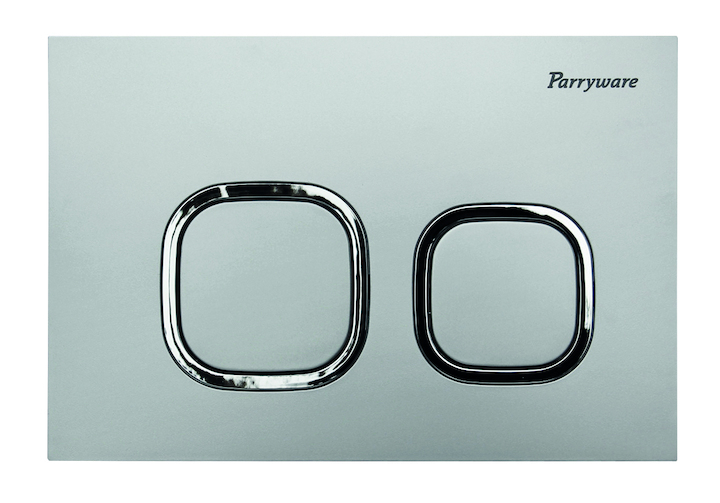 parryware Linea Plus Push Plate Soft Shape Matte E8219A2