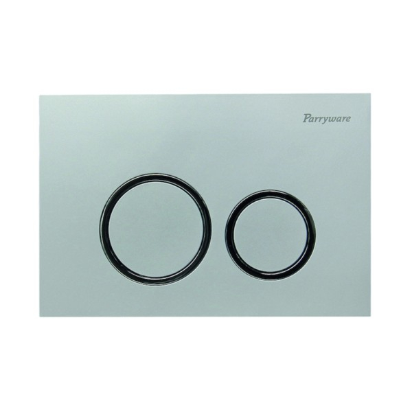 parryware Linea Plus Push Plate Round Shape White E82201C