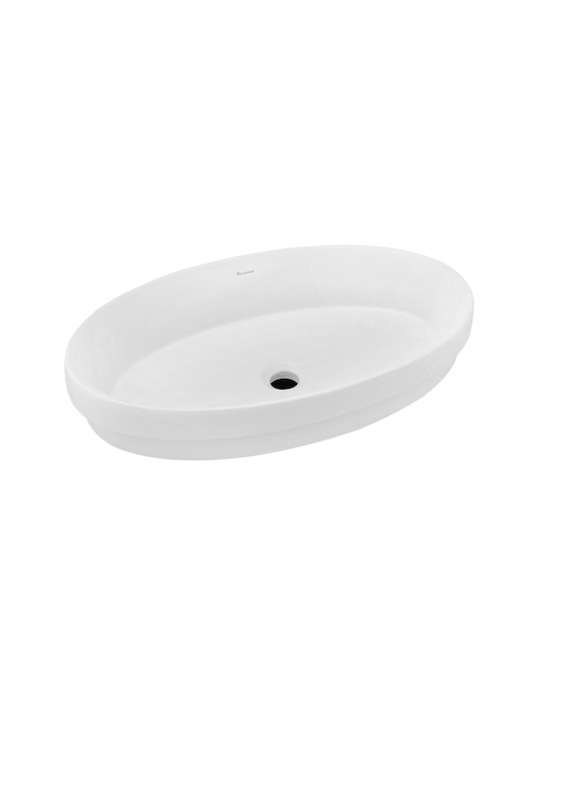 Parryware Ovalo Bowl Basins Basin White - C0457