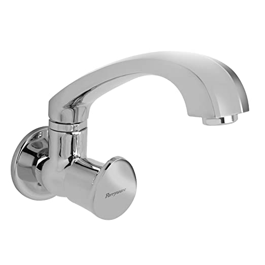 Parryware Droplet Sink Cock Wall Mounted(Casted Brass Spout) G4777A1