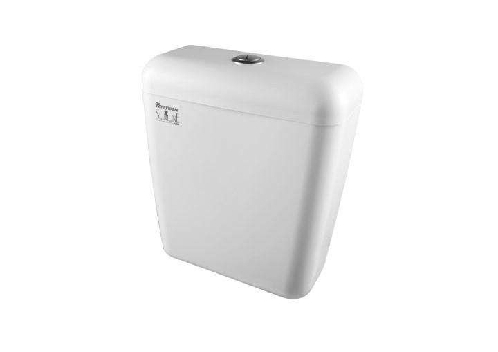 Parryware Virtic Dual Flush Polymer Plastic Cistern White Toilet Flush E8320