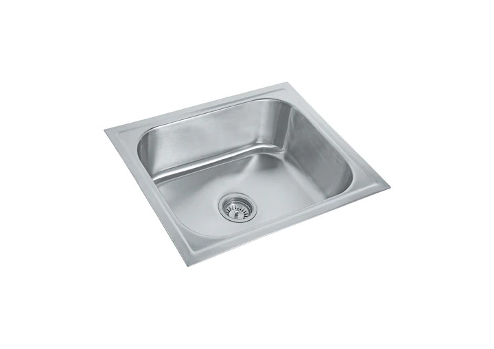 Parryware Eco Single Bowl Sink Folded Edge Gloss Finish (24" x20" x 8") C855481