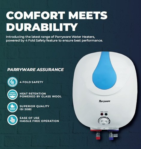 Parryware Mondo Storage Water Heater 25 L (PW-Blue) C501799