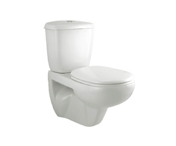 Parryware Cardiff Wall Hung with Dual Flush Cistern Closet / Toilet- C0270