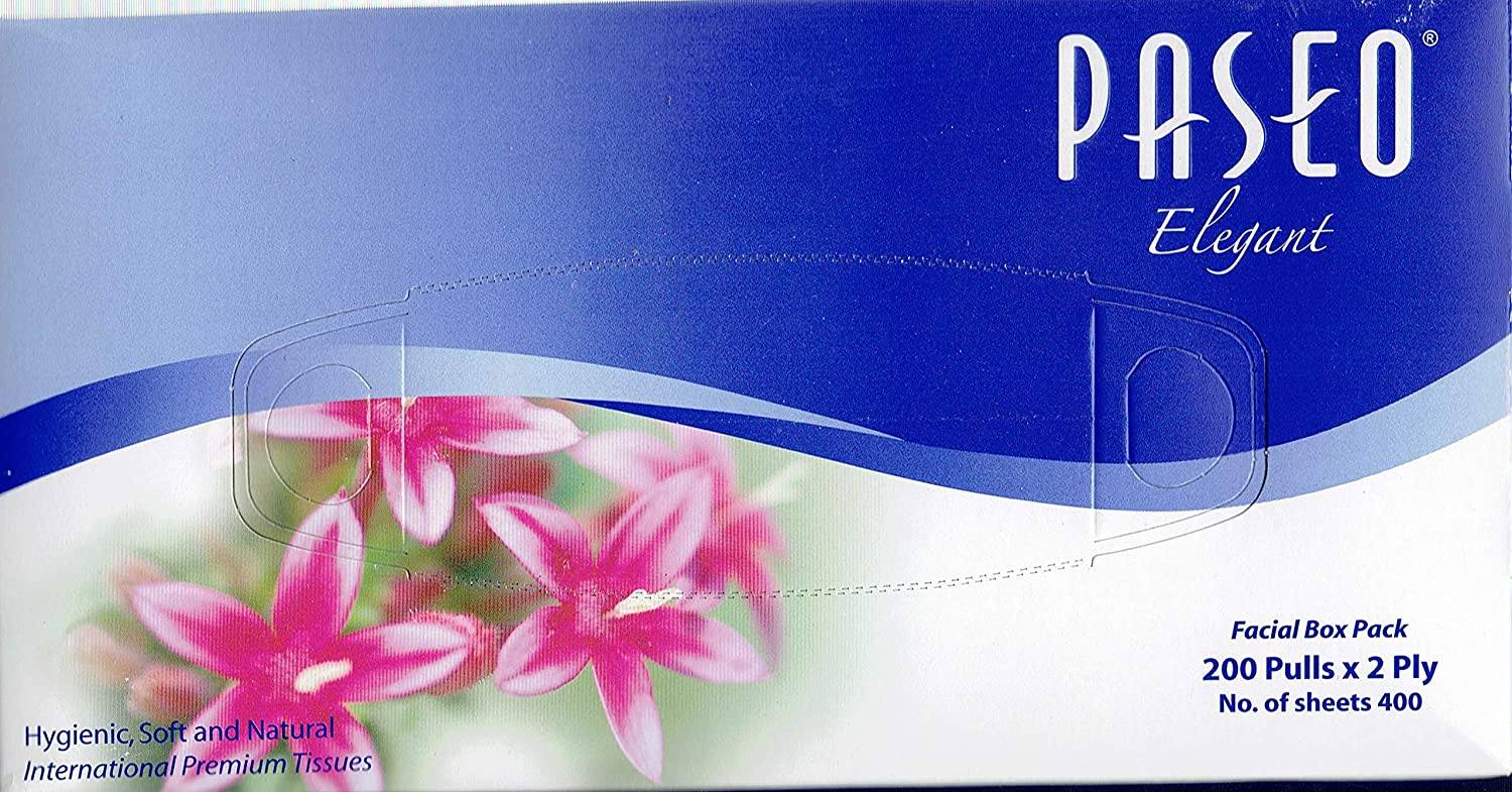 Paseo Facial Tissue Fb 200 2Ply