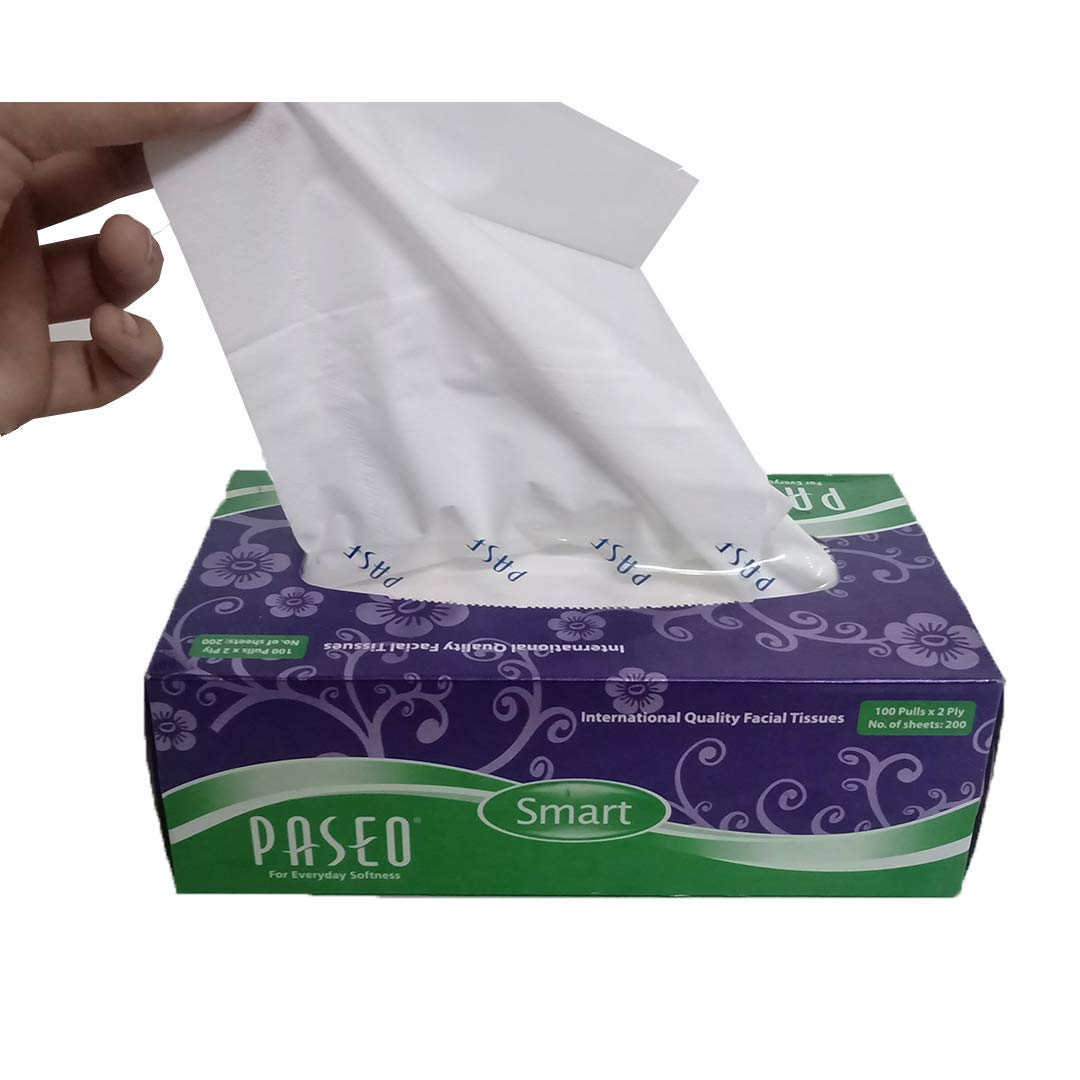 Paseo Facial Tissue Fb 200 2Ply