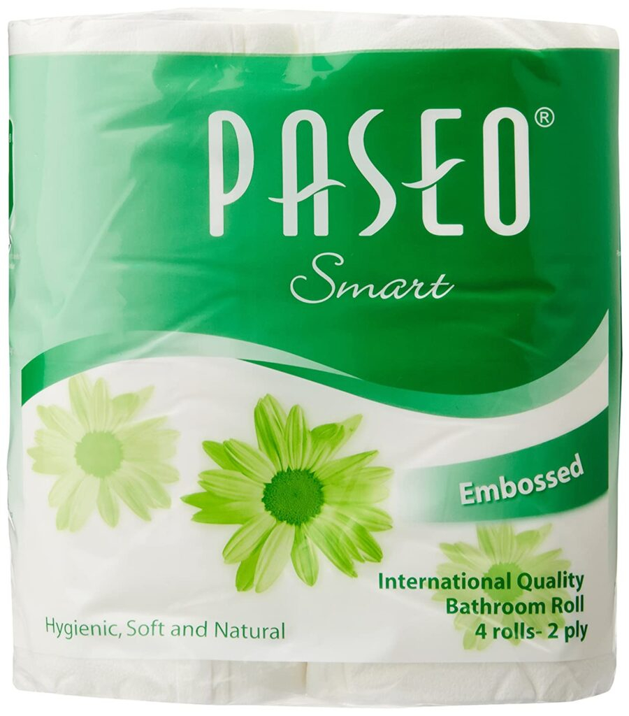PaseoToilet Roll 200s 2Ply 6 rolls Elegant Embossed Paseo Elegant 25021101