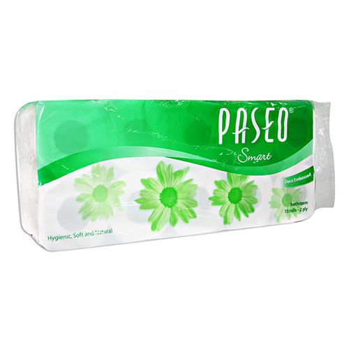 PaseoToilet Roll 200s 2Ply 10 rolls Elegant Embossed Paseo Elegant 25021203