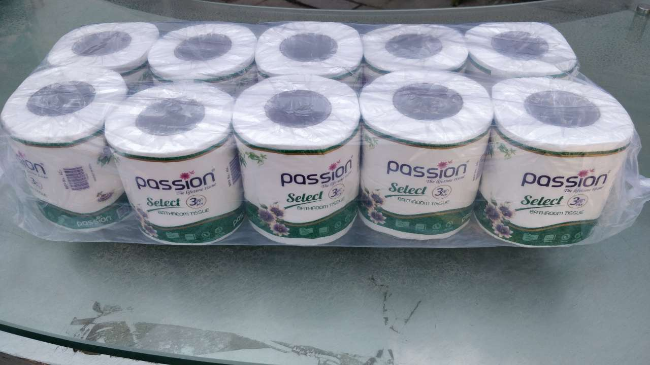 Passion Select 3ply Bathroom Tissue 10 Roll 200 Sheets
