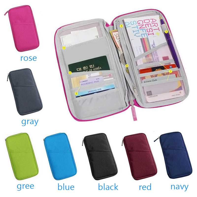Laughing Buddha - Passport/Card Travel Pouch