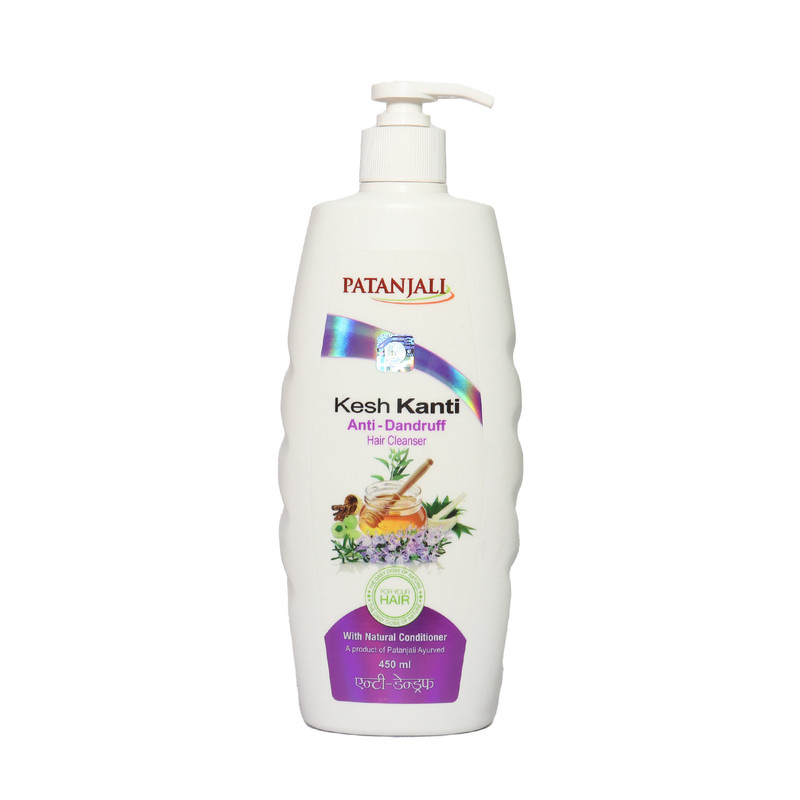 Patanjali Kesh Kanti Anti Dandruff Hair Cleanser Shampoo 450ml