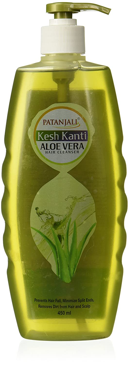 Patanjali Kesh Kanti Aloe Vera Hair Cleanser 450 Ml