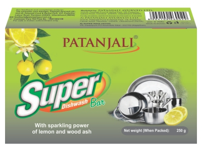 Patanjali Super Dishwash Bar 250g
