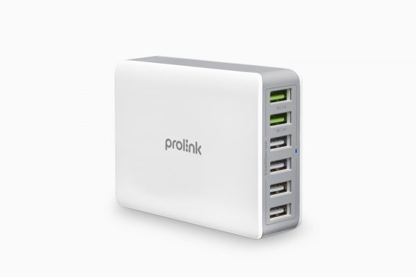 Prolink PDC66001 60W 6-Port USB Charger