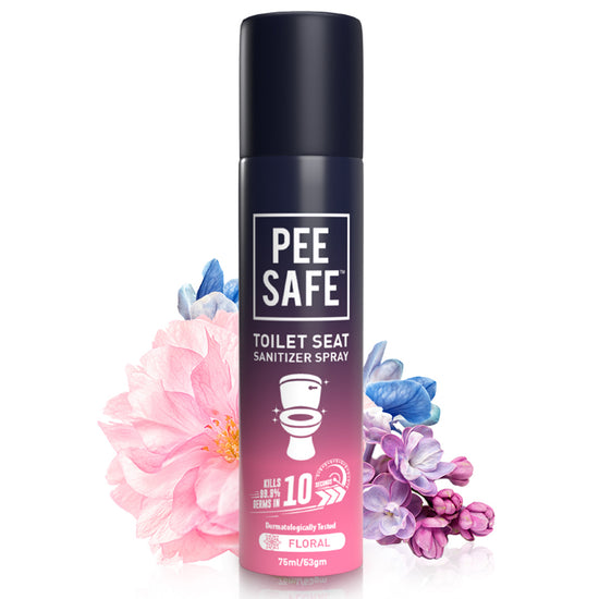 Pee Safe - Toilet Seat Sanitizer Spray Floral - 75 ml