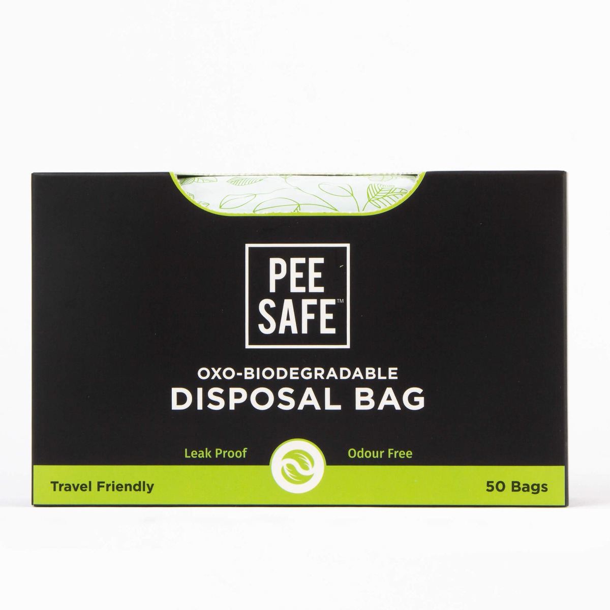Pee Oxo-biodegradable Disposable Bags - 50 Bags (Small)