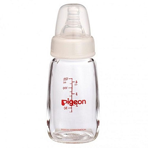 Pigeon Peristaltic Nipple SN Glass -120ml -S-TG