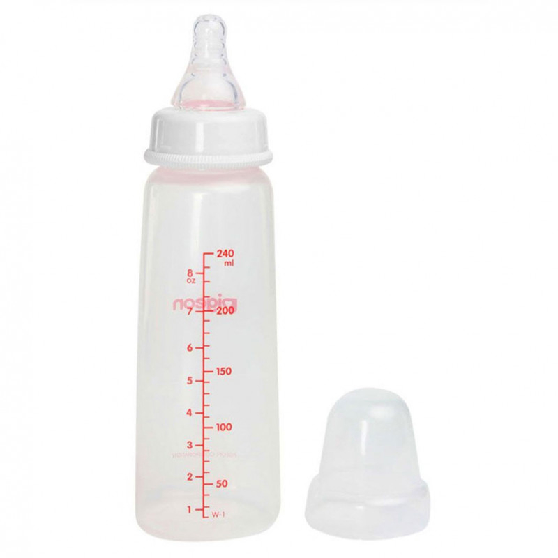 Pigeon Peristaltic Nursing Bottle Eco RPP 240ML (White) Nipple Y 1pc - (Z844IN)