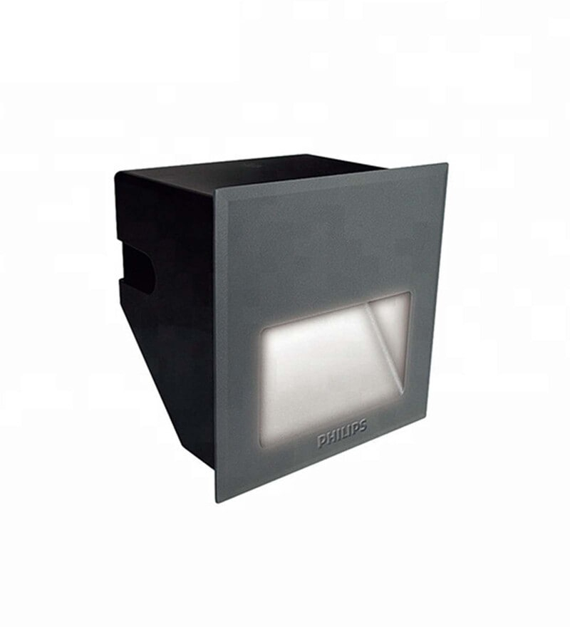 Philips 34152 3W Anthracite LED Step Light