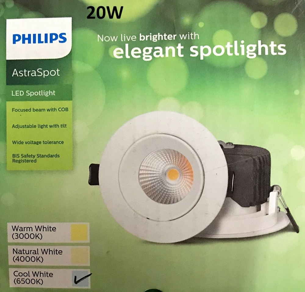Philips Astra Spot LED 20W Round  WW/NW