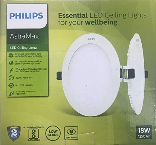 Philips AAstraMax LED Panel Round 18W WW/CW/NW