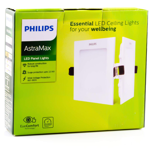 Philips AstraMax LED Panel Square 5W WW/CW/NW