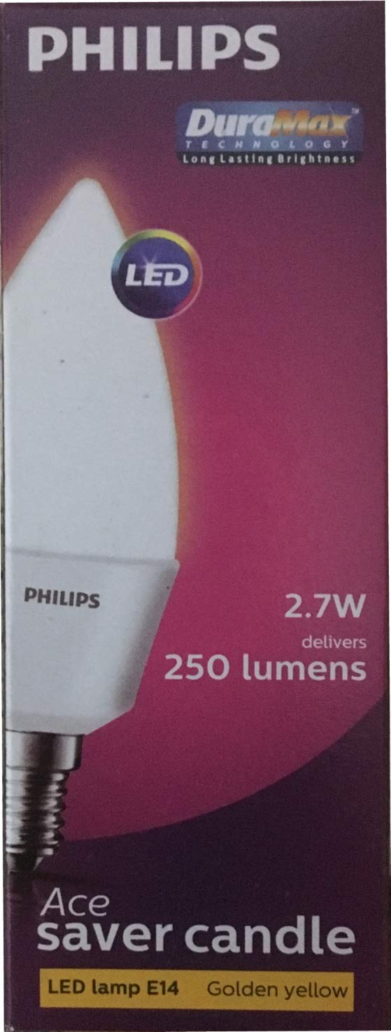 Philips Frosted Candle 2.7W  E14 CDL/WW