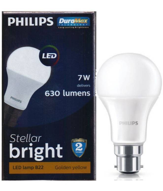 Philips StellarBright 7W 630lm WW/CDL  B22/E27 A60S