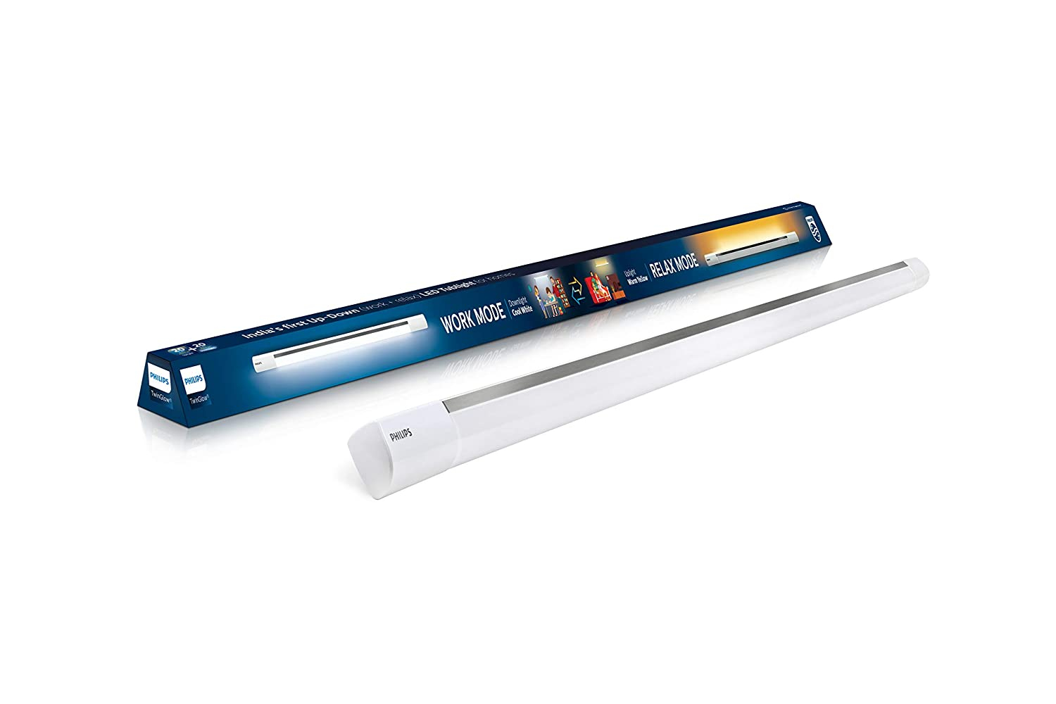 Philips Twin Glow 20W+20W (CW+WW) Batten