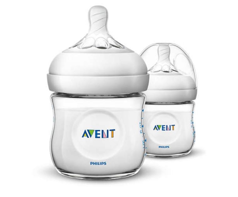 Philips Avent Natural II Baby Bottle 125ML/4OZ Twin Pack SCF690/23