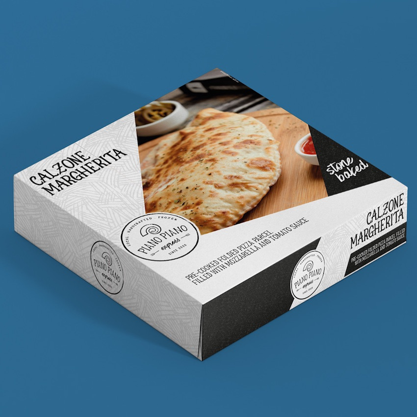 Piano Piano Calzone Margherita  2 Pcs