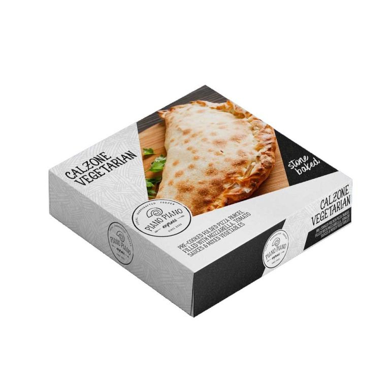 Piano Piano Calzone Vegetariano 2 Pcs In A Box