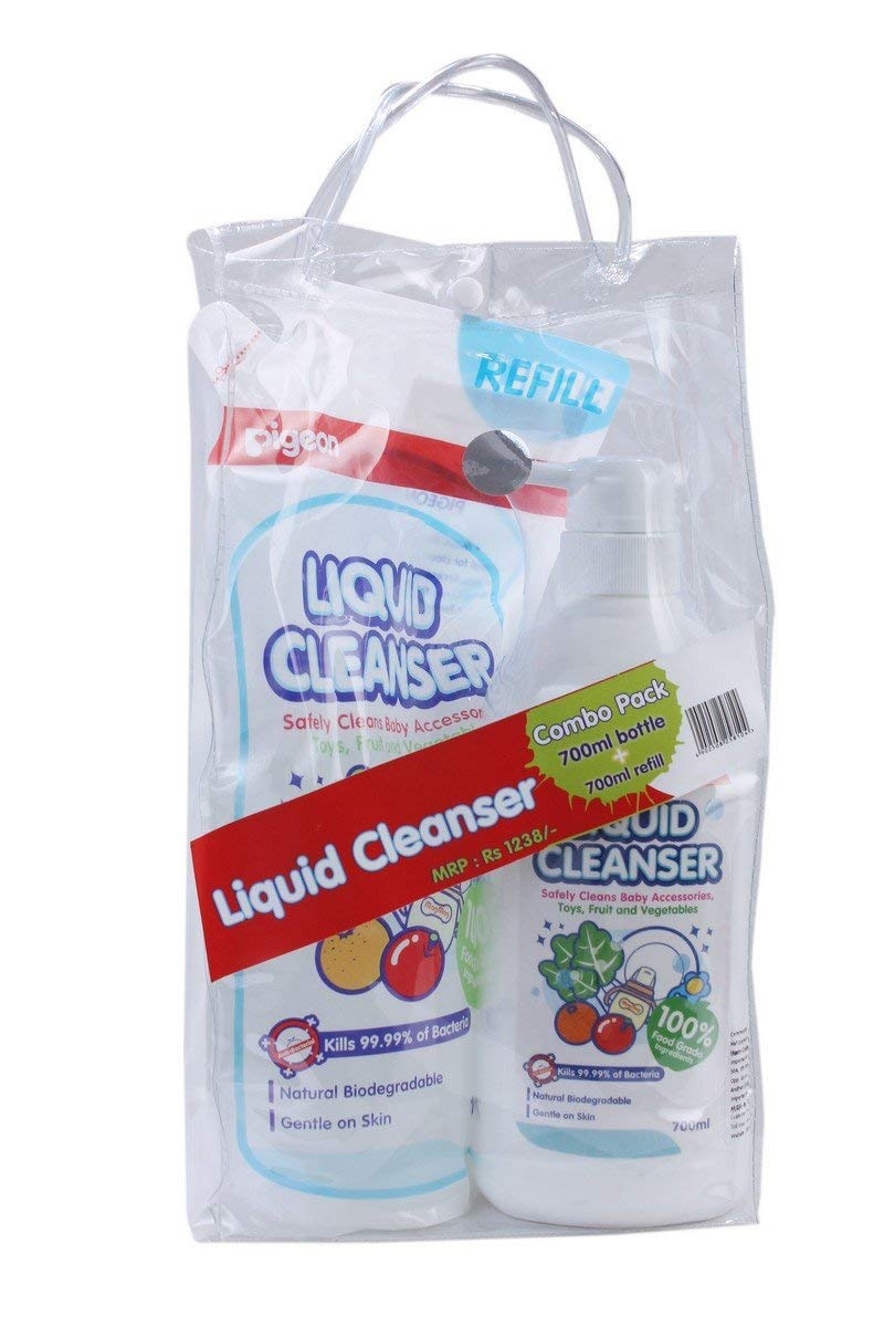 Pigeon Liquid Cleanser  With 700ml Refill 