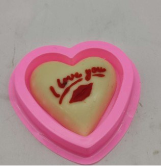 The Chocolate Garden's Pink Heart Box Chocolate