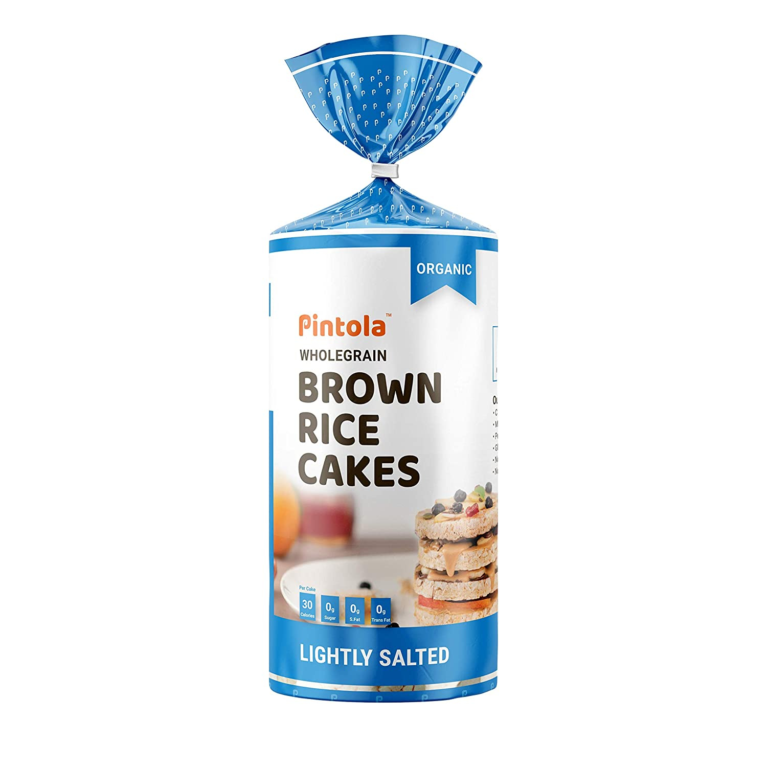 Pintola Brown Rice Cakes Lightly Salted 125gm