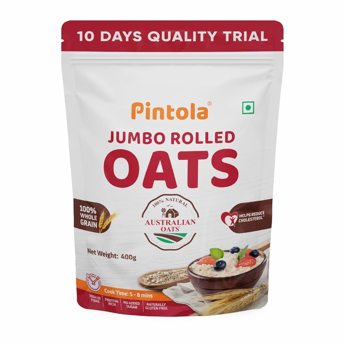Pintola Jumbo Rolled Oats 400 G