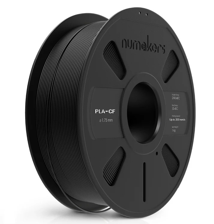 Numakers PLA-CF (1.75mm, 1kg) 3d Printing Filament