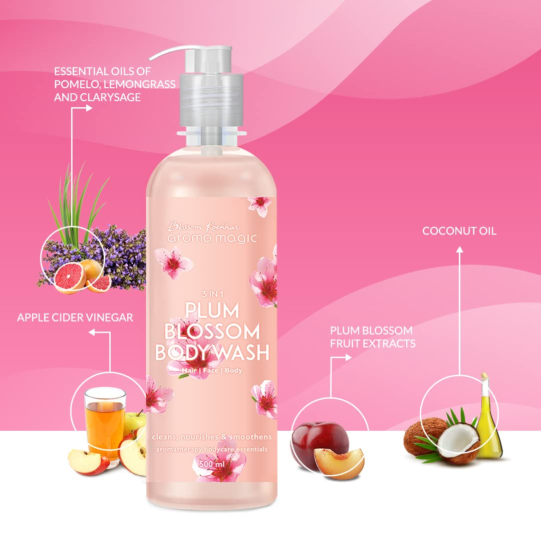 Plum Blossom Body Wash 500ml