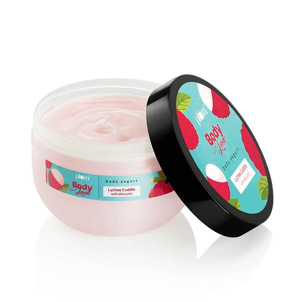 Plum BodyLovin' Lychee Cuddle Yogurt, Aloe Vera, 250 g