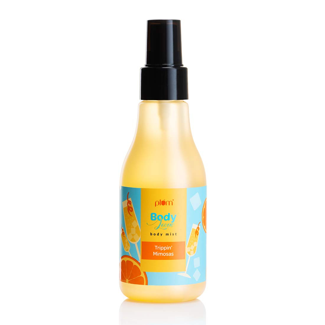 Plum BodyLovin' Trippin' Mimosas Body Mist | Long Lasting | Citrusy Fresh perfume for women | Fine fragrance | Body Mist Spray | Rakhi Gift For Women