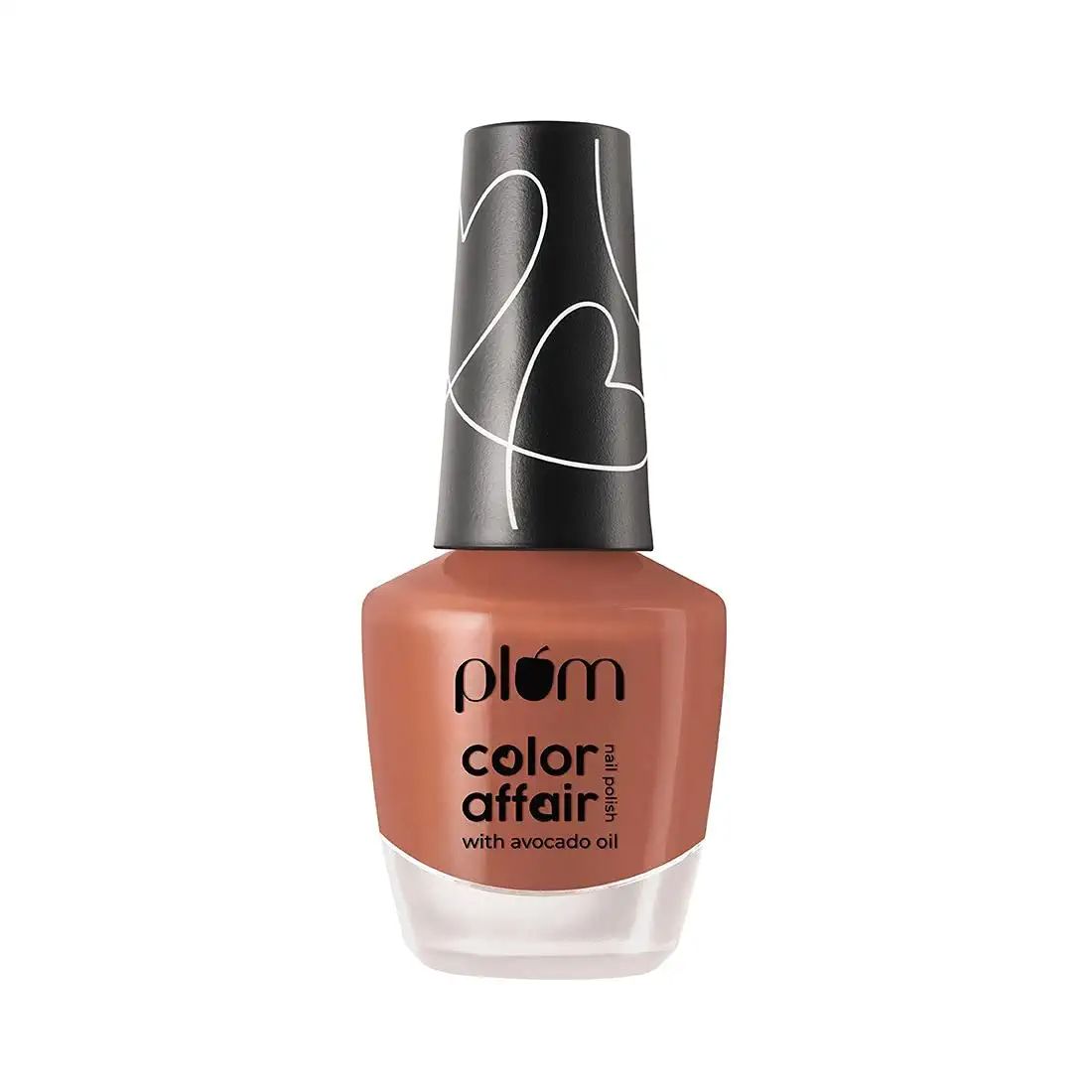 Plum Color Affair Nail Polish | 7-Free Formula | High Shine & Plump Finish | 100% Vegan & Cruelty Free Nailpaint | Apri-Caught - 125 | 11 ml