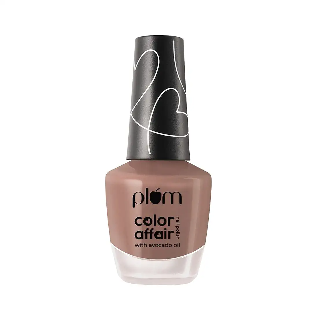 Plum Color Affair Nail Polish | 7-Free Formula | High Shine & Plump Finish | 100% Vegan & Cruelty Free Nailpaint | Mudpie - 129 | 11 ml