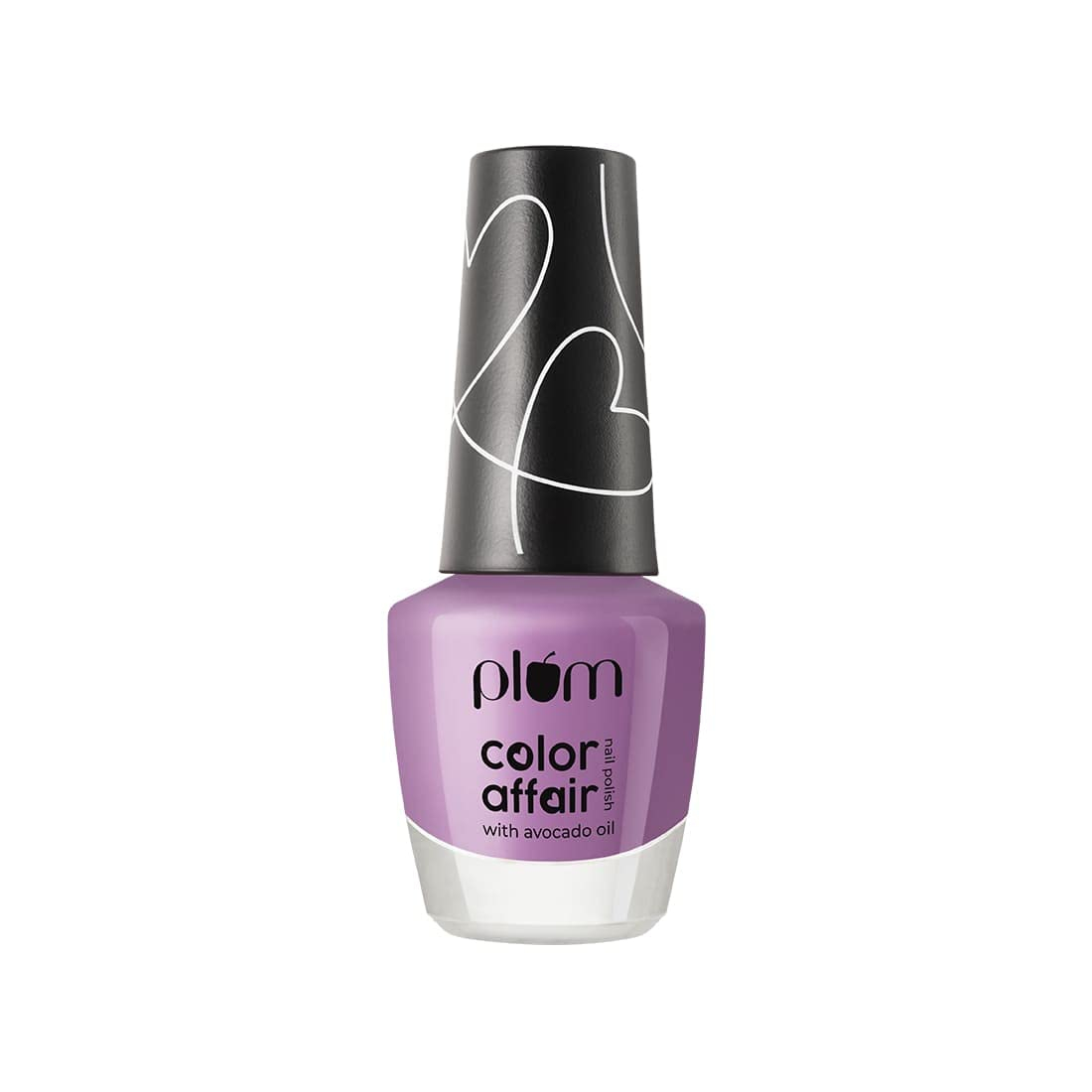 Plum Color Affair Nail Polish Summer Sorbet Collection | High Shine & Plump Finish | 7-Free Formula | 100% Vegan & Cruelty Free | Black Grape - 156