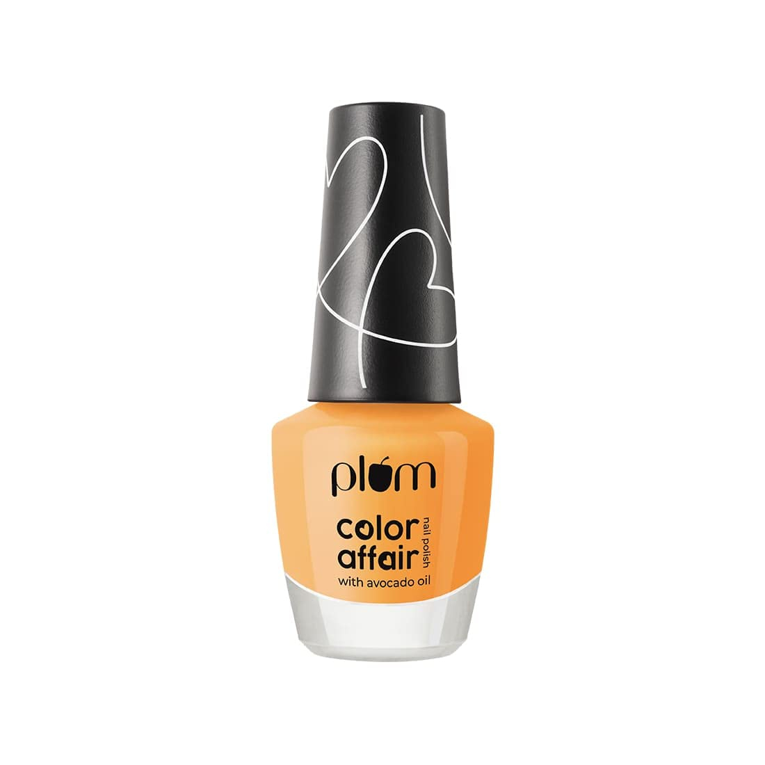 Plum Color Affair Nail Polish Summer Sorbet Collection | High Shine & Plump Finish | 7-Free Formula | 100% Vegan & Cruelty Free | Mango - 151