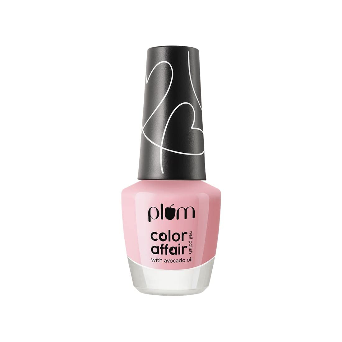 Plum Color Affair Nail Polish Summer Sorbet Collection | High Shine & Plump Finish | 7-Free Formula | 100% Vegan & Cruelty Free | Strawberry - 155