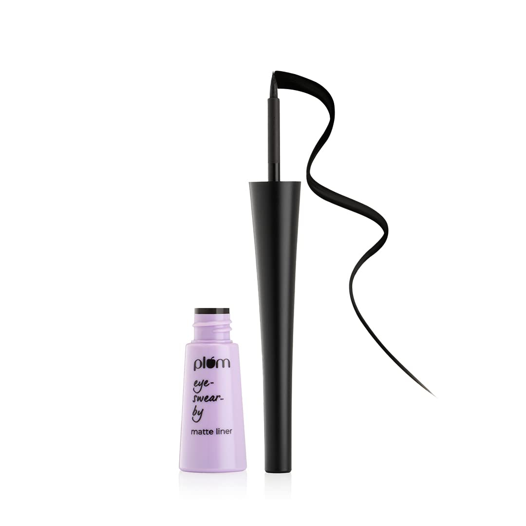 Plum Eye-Swear-By Matte Liner-01 Black