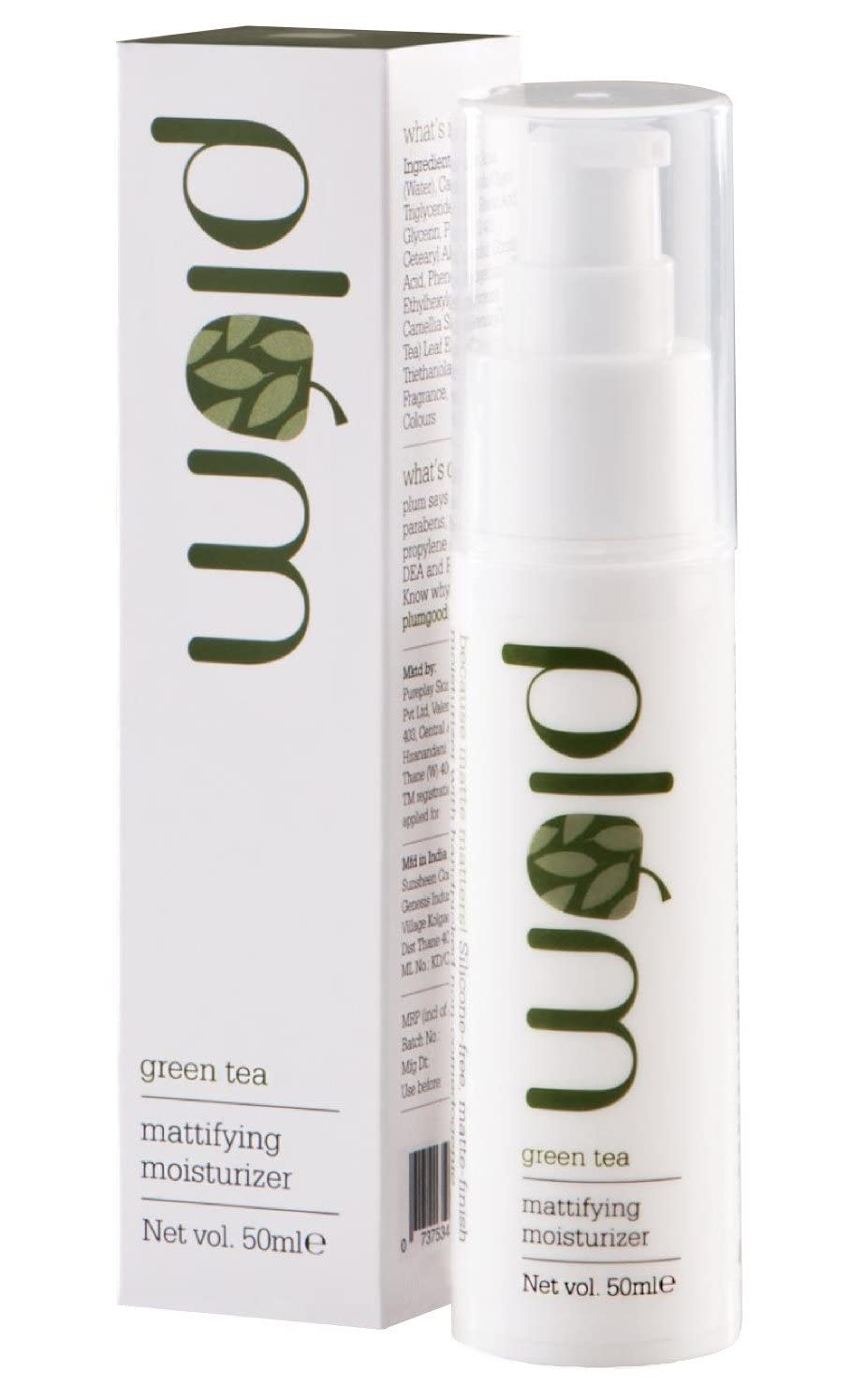Plum Green Tea Mattifying Moisturizer-50ml